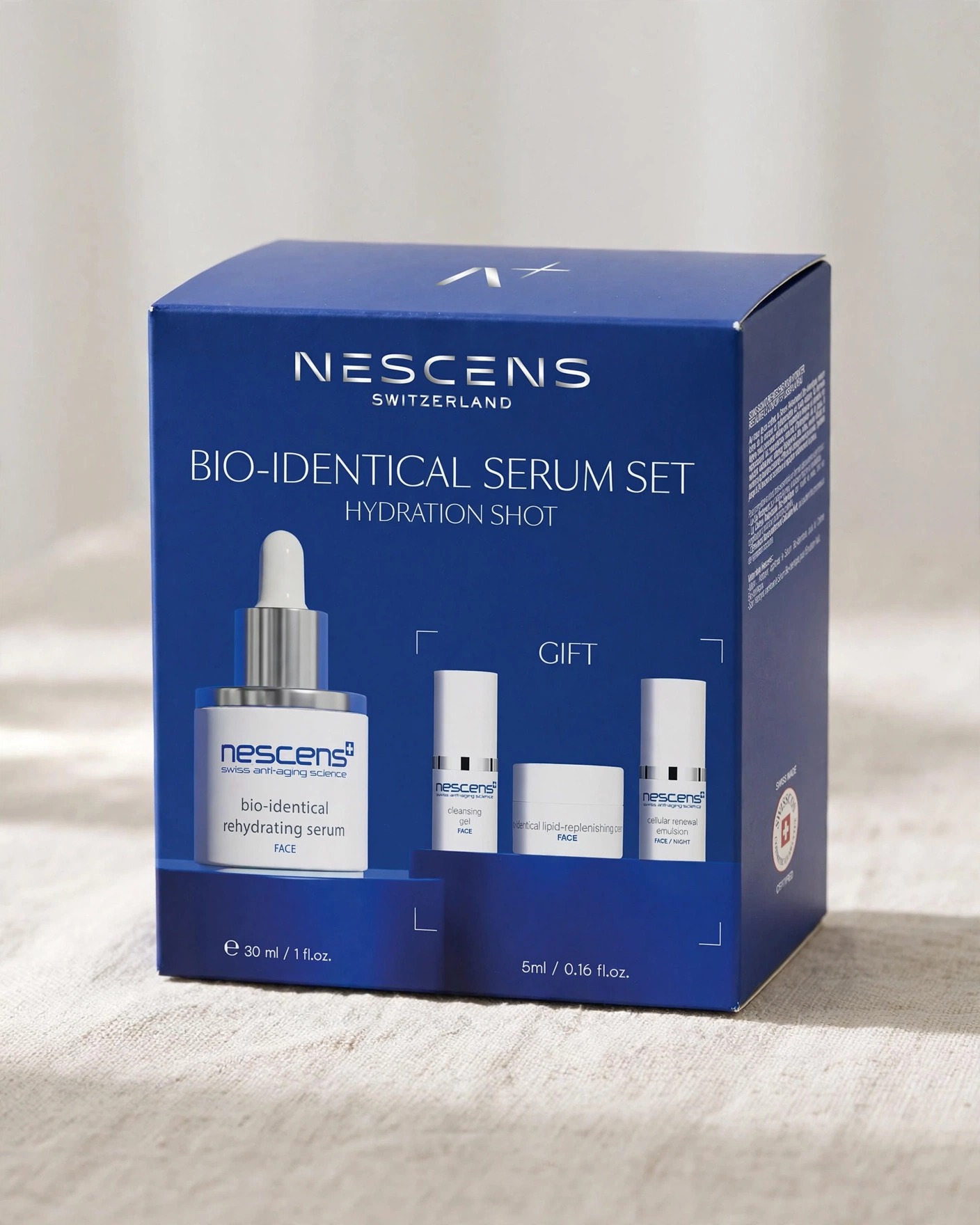 Combo Dưỡng Ẩm | Nescens Bio Identical Serum