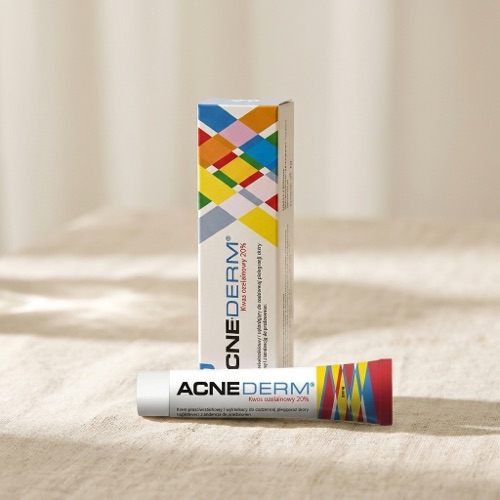 Acne Derm Kem giảm mụn Acnederm Azelaic Aicd 20% làm trắng da 20g
