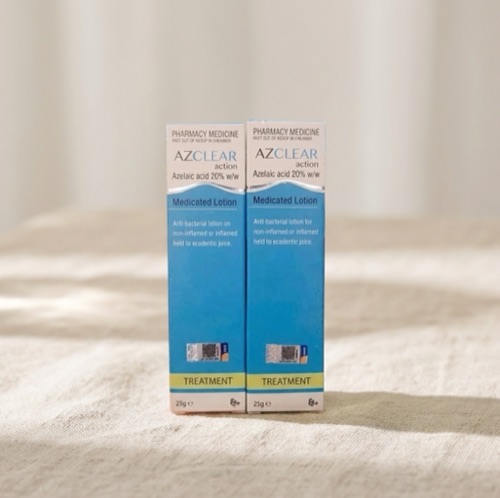 Kem mụn Azclear 20% Azelaic Acid Hỗ Trợ Làm Mờ Thâm Và Giảm Mụn 25g
