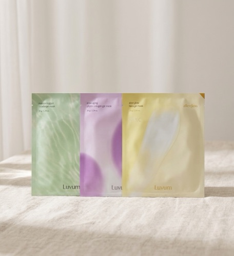 Mặt Nạ Thạch LUVUM Afterglow Yuja, Calming Repair Cica, Aging Phyto Collagen, Pore Reset Mud Gel Mask 33g