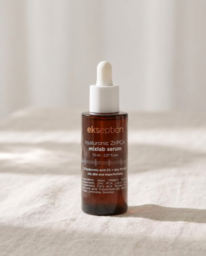 [Hàng Công Ty] Serum Ekseption Hyaluronic ZnPCA Mixlab Serum Dưỡng Ẩm, Giúp Kiềm Dầu Và Hỗ Trợ Giảm Mụn 75ml