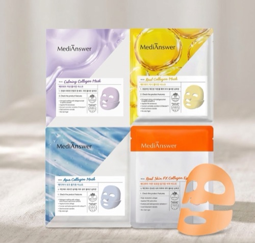 Mặt Nạ Thạch MediAnswer Collagen Mask Dưỡng Trắng Giảm Lão Hoá Da