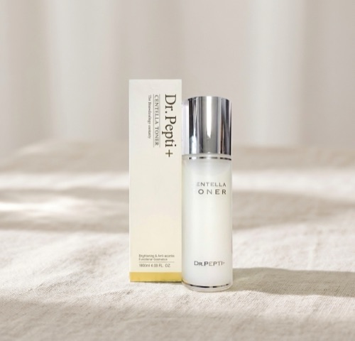 Nước Hoa Hồng Dr.Pepti Centella Toner Ex - Toner Dr Pepti Hỗ Trợ Dưỡng Ẩm, Làm Dịu Và Sáng Da 180ml